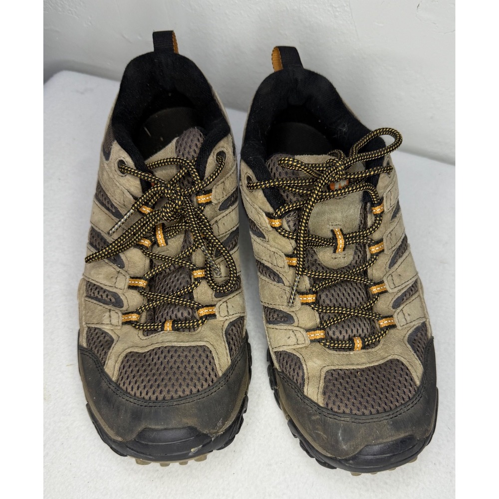 Merrell Moab 2 Ventilator Mens 9.5 Hiking Shoes Earth Brown Low Top Utility